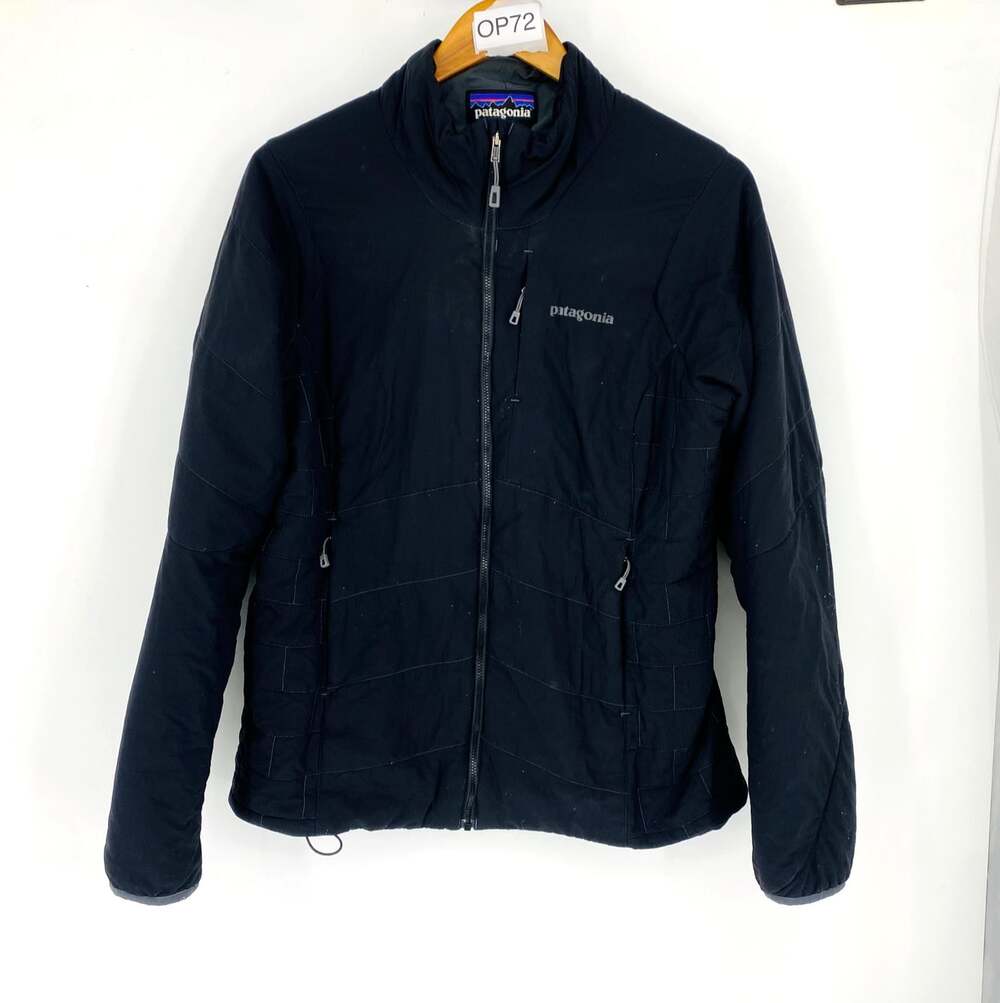 Patagonia Women's Large Black Nano-Air Jacket STY84255FA15 Full Zip Collared